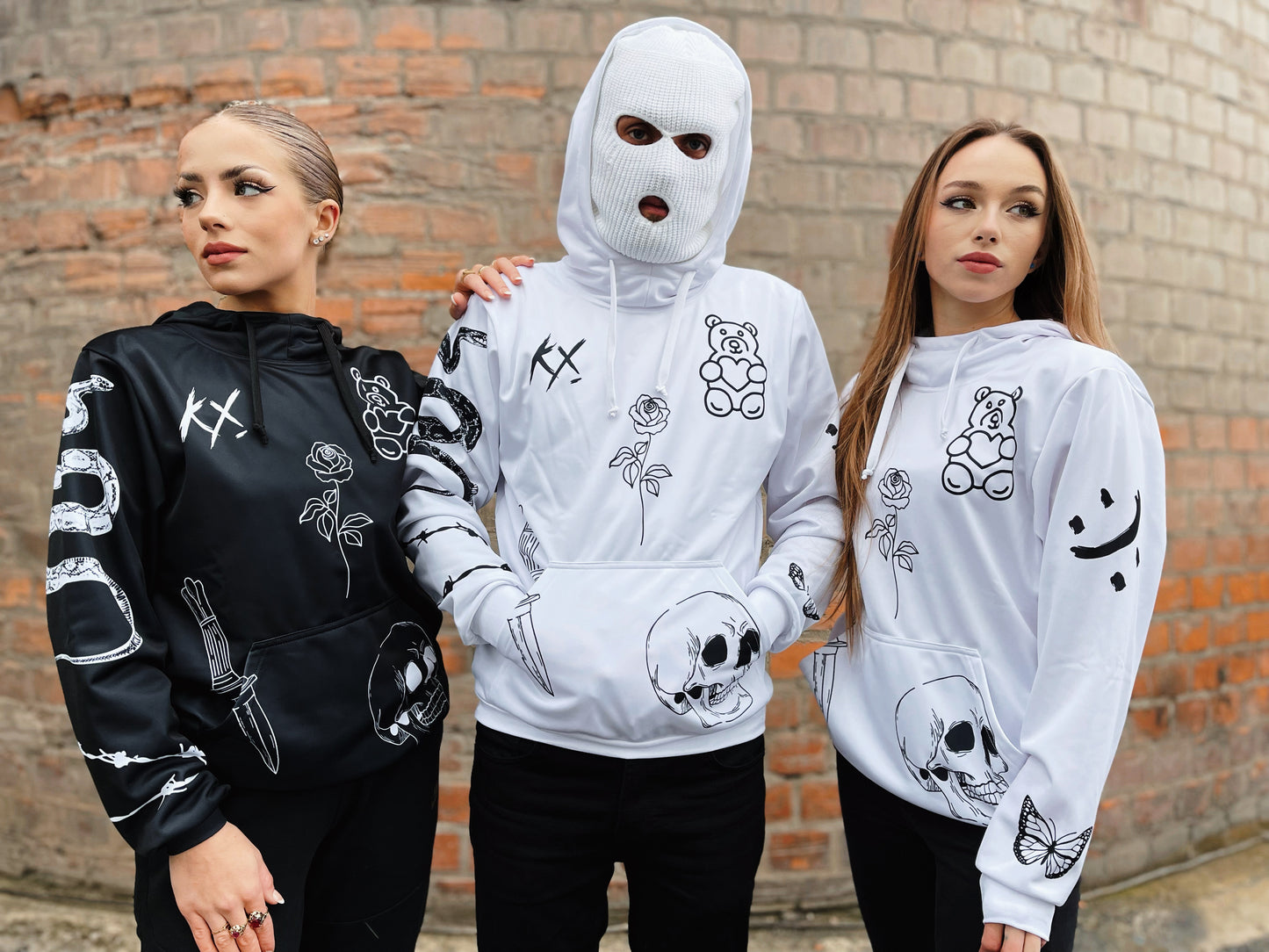 Mikina NIGHTMARE BLACK