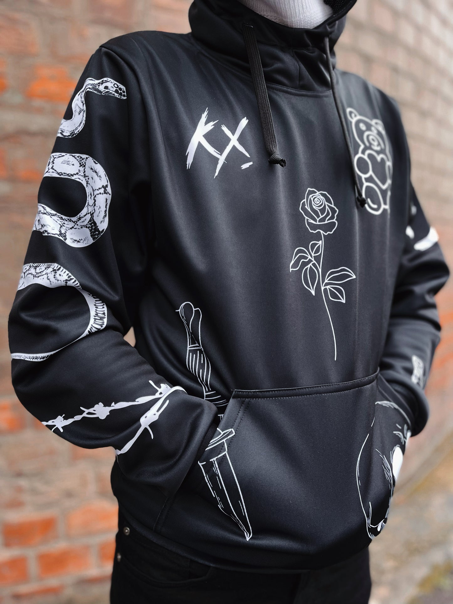 Mikina NIGHTMARE BLACK