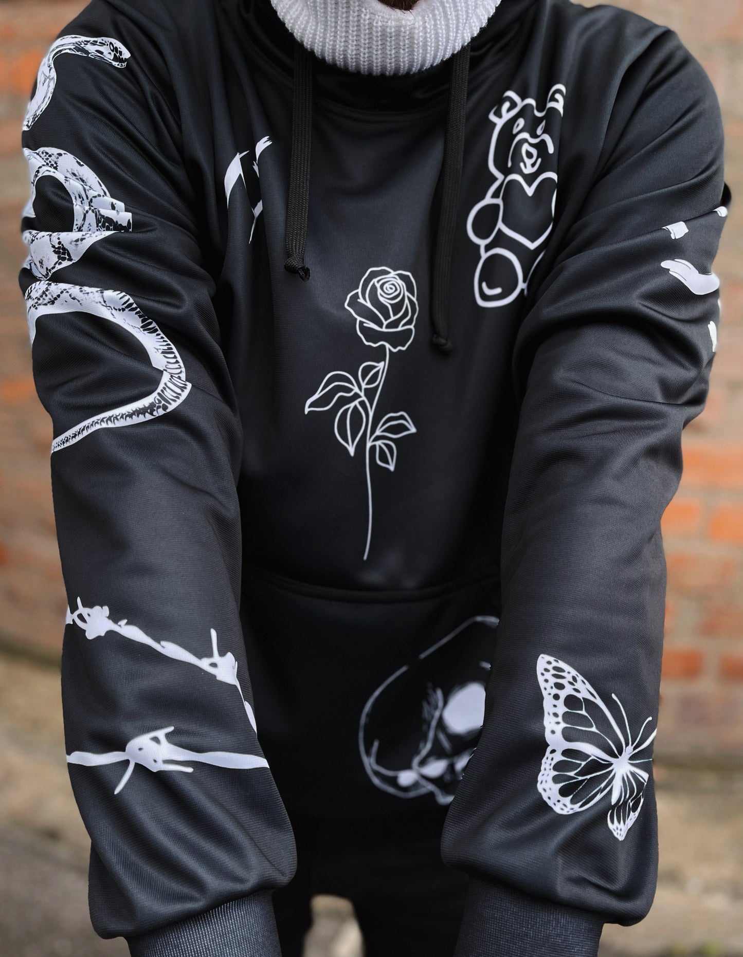 Mikina NIGHTMARE BLACK