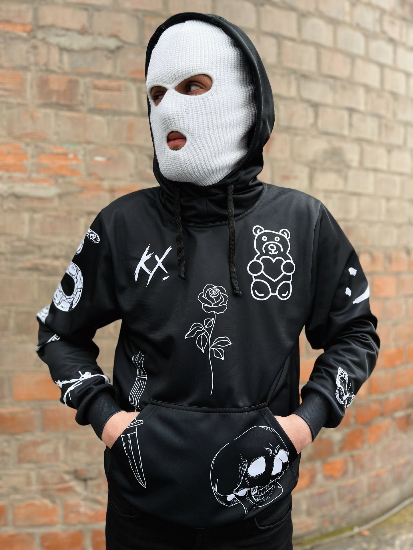 Mikina NIGHTMARE BLACK