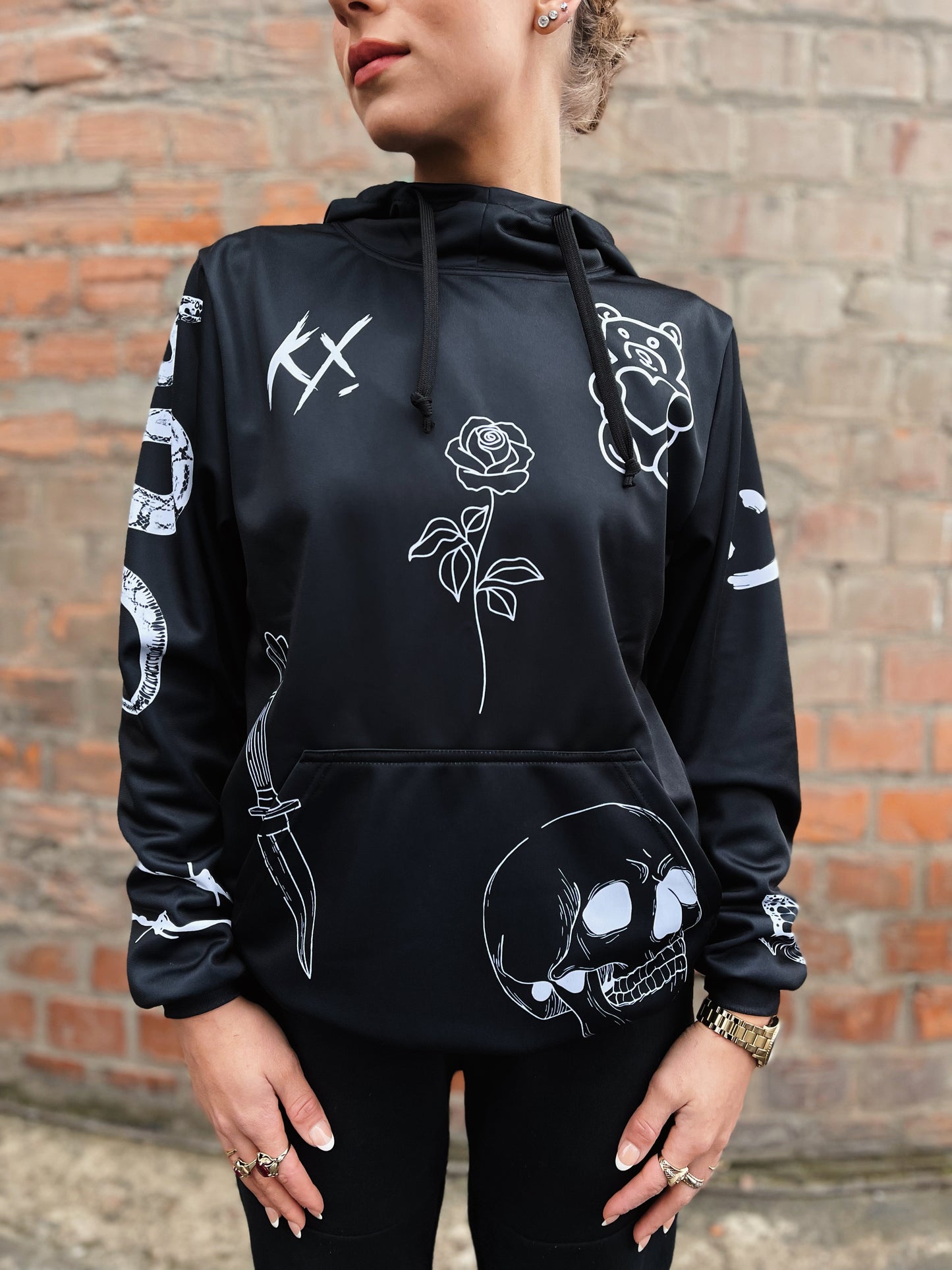 Mikina NIGHTMARE BLACK