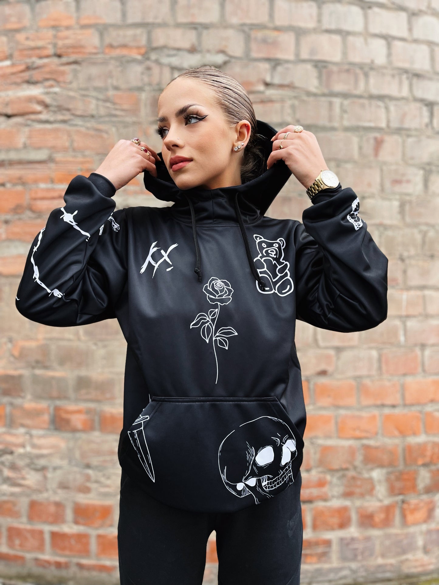 Mikina NIGHTMARE BLACK