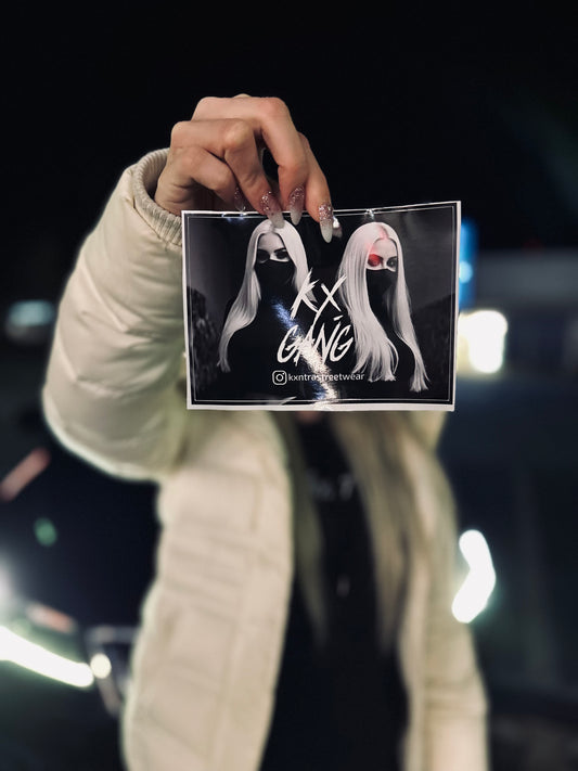 Nálepka na auto - TEAM WHITE