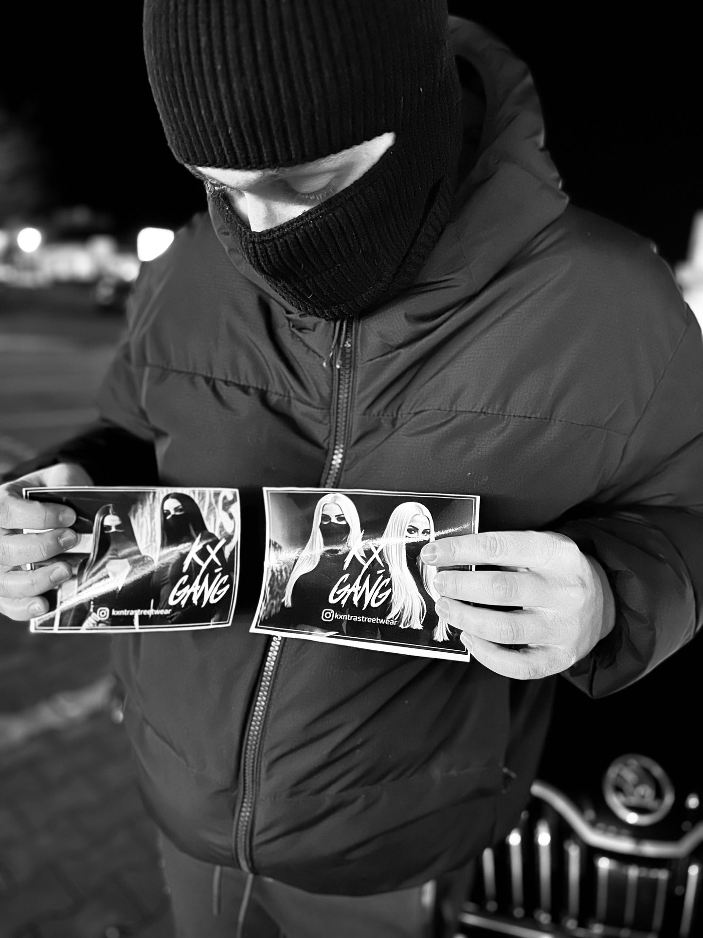 Nálepka na auto - TEAM WHITE